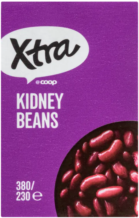 Xtra Punaiset kidneypavut suolaliemessä 380/230 g