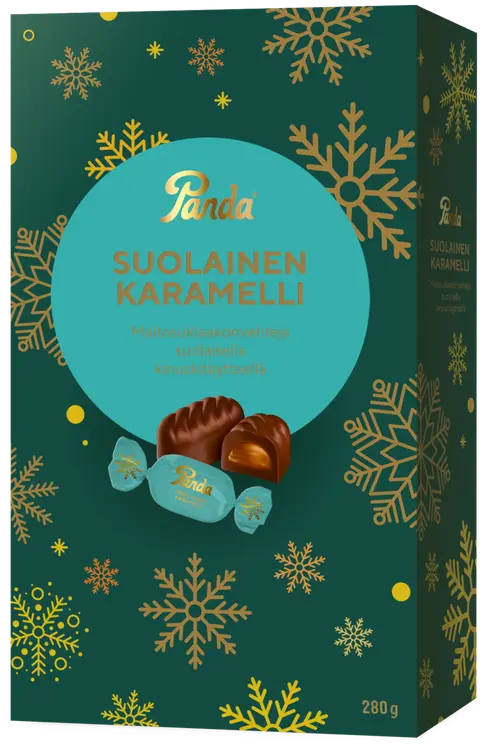 Panda suolainen karamelli maitosuklaakonvehti 280g