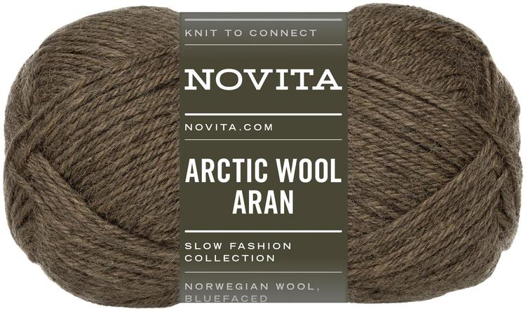 Novita lanka Arctic Wool Aran 100 g tundra 643