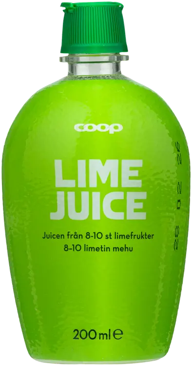 Coop limettitäysmehu 200 ml