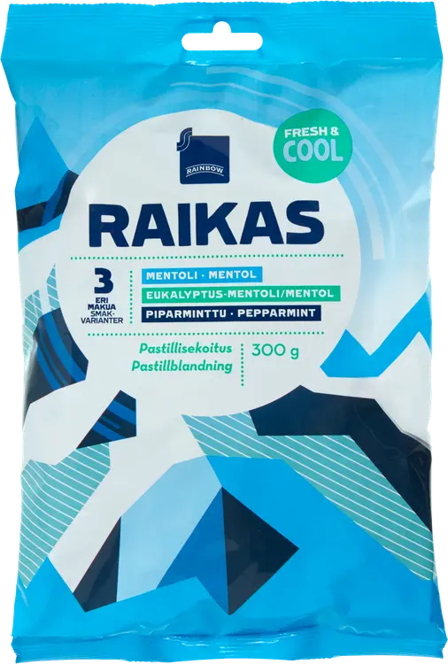 Rainbow 300g raikas pastillisekoitus