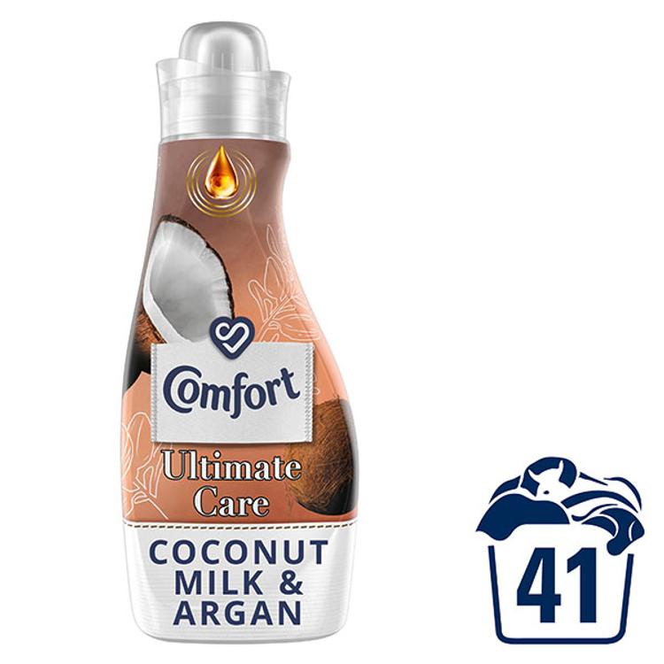 Comfort Revive Coconut Milk & Argan Huuhteluaine Pitkäkestoinen tuoksu 750 ml 41 pesua