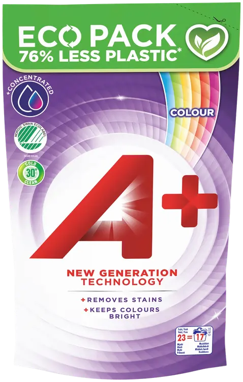 A+ 920ml Color pyykinpesuneste täyttöpakkaus
