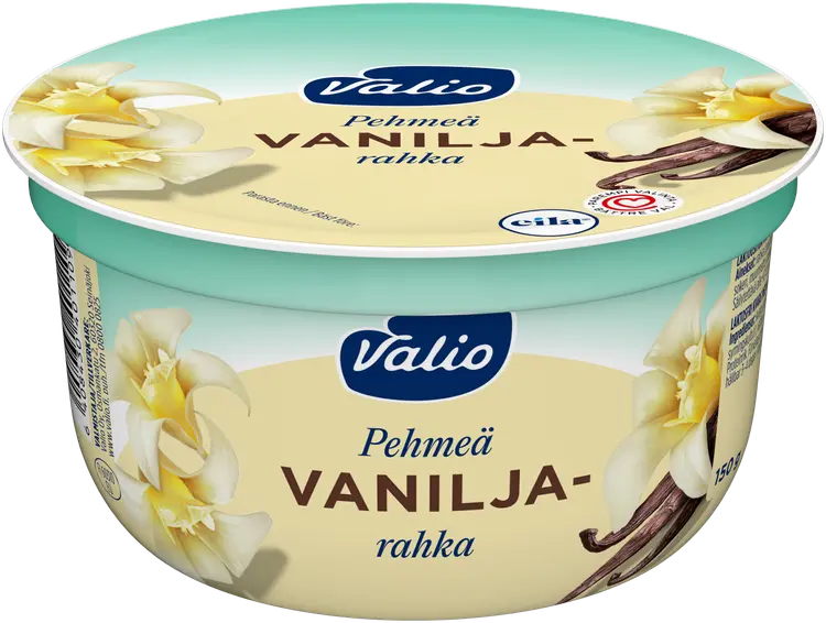 Valio pehmeä vaniljarahka 150 g laktoositon