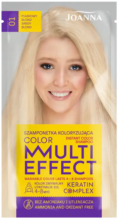 Joanna Multi Effect shampoo Sandy Blond 01