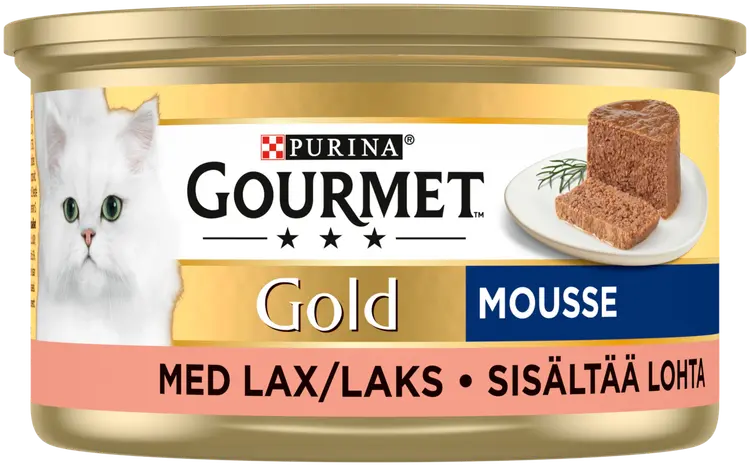 Gourmet 85g Gold Lohi Mousse kissanruoka