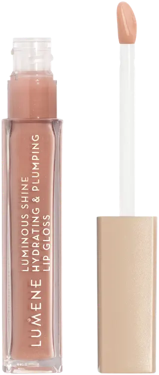 Lumene Luminous Shine Kosteuttava & täyteläistävä huulikiilto 1 Pale Honey 5 ml