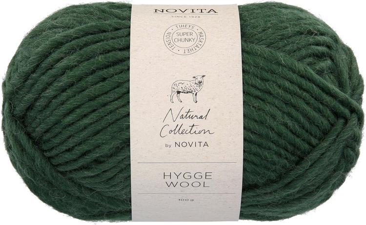 Novita Hygge Wool 100g, 380 metsä