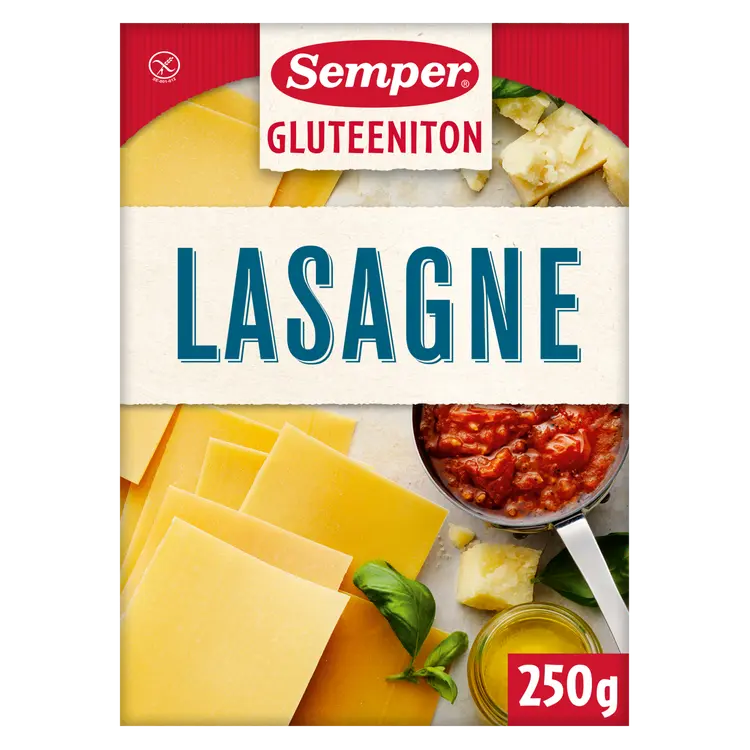 Semper Gluteeniton Lasagne pasta 250g