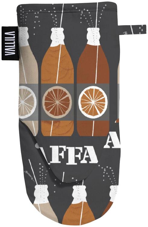 Vallila patakinnas Jaffa 15x34 cm greyorange