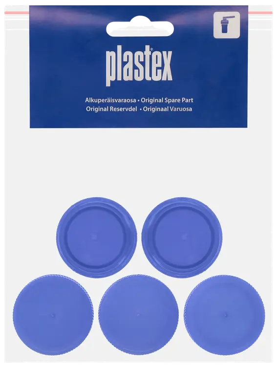 Plastex alkuperäinen korkki 40mm sininen Jääsydänpullolle