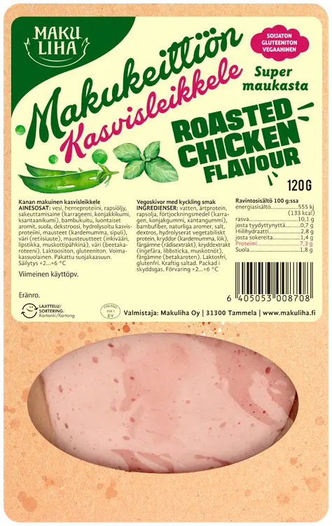 Makuliha Makukeittiön Kasvisleikkele Roasted Chicken 120 g