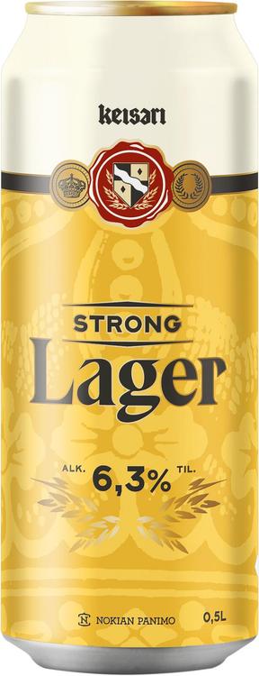 Keisari Strong Lager 6,3% 0,5l