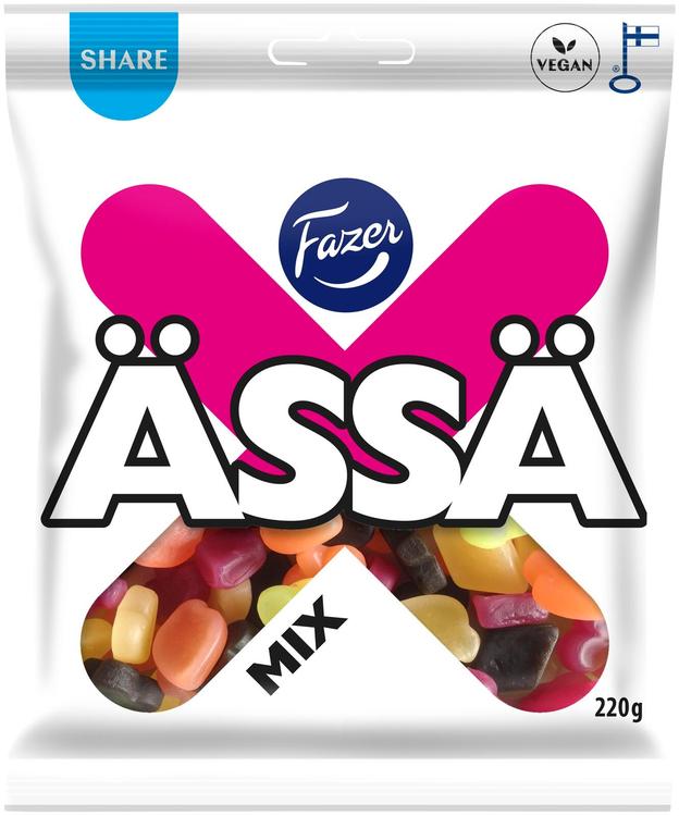 Fazer Ässä Mix karkkipussi 220g