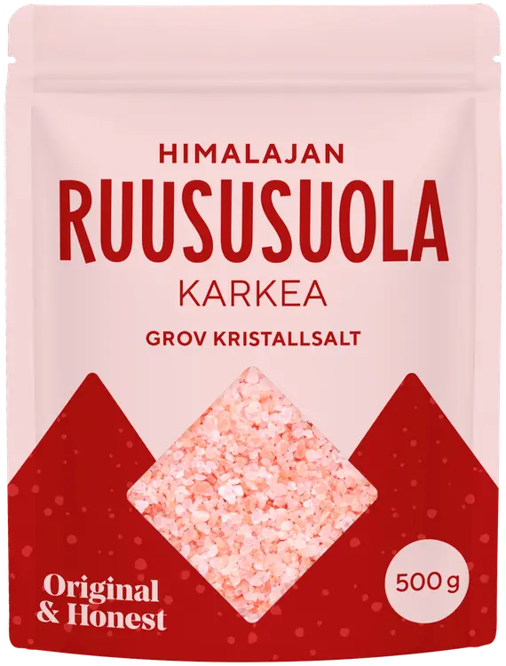 Organic Health Original & Honest himalajan ruususuola karkea 500g