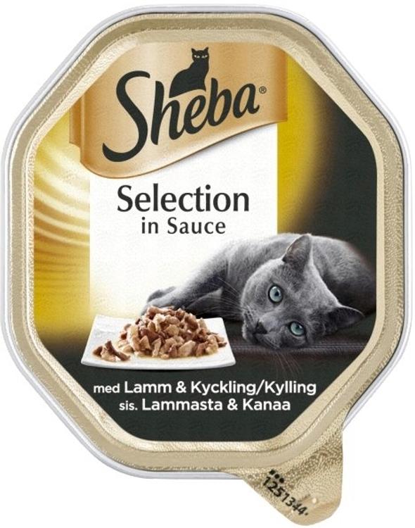 Sheba Selection täissööt kassidele lamba- ja kanalihaga 85g