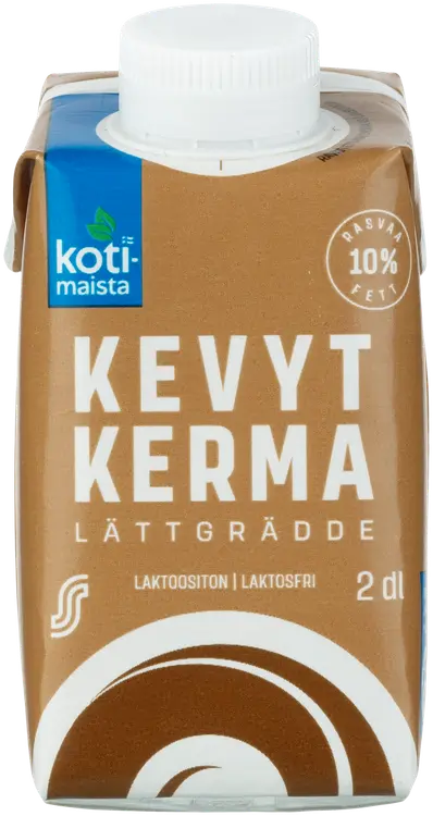 Kotimaista kevytkerma 2 dl laktoositon UHT