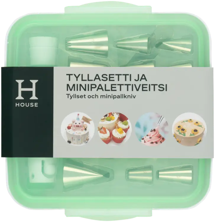 House tyllasetti ja minipalettiveitsi