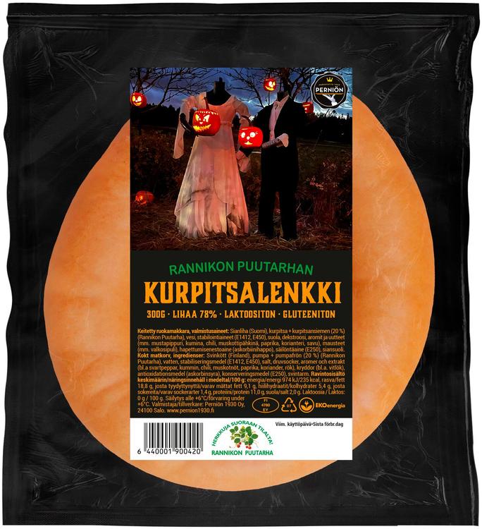 Rannikon Puutarha Kurpitsalenkki 300g