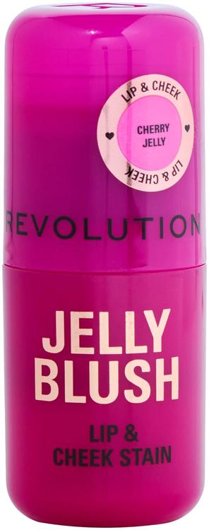 Revolution Jelly meikkipuikko poskille ja huulille 0,03g Stain Cherry Red