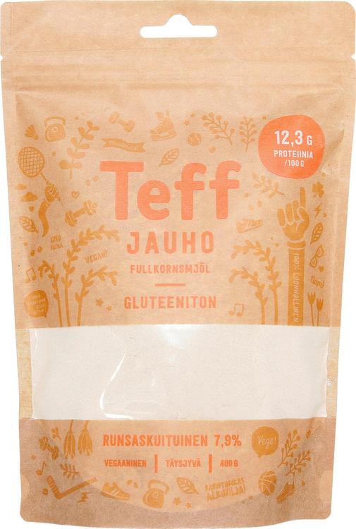 Teff 400g Teffjauho täysjyvä