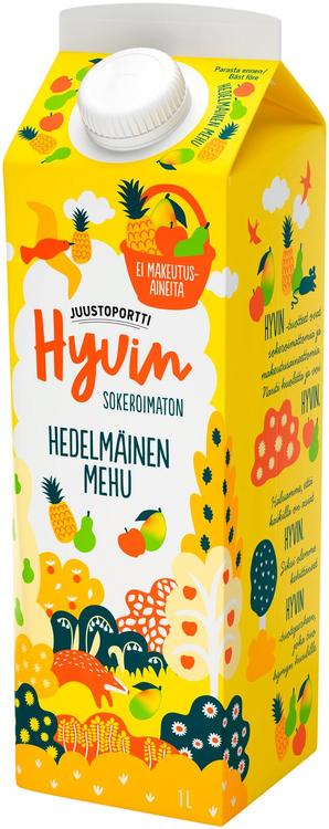 Juustoportti Hyvin mehu 1 l hedelmäinen