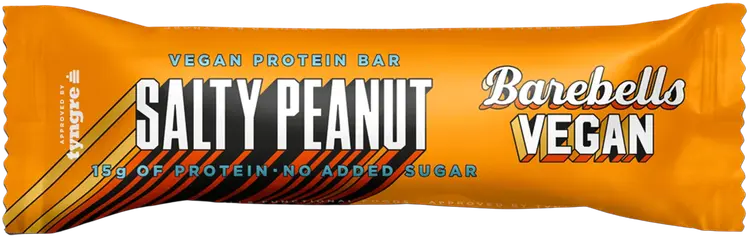 55g Barebells Vegan Salty Peanut proteiinipatukka