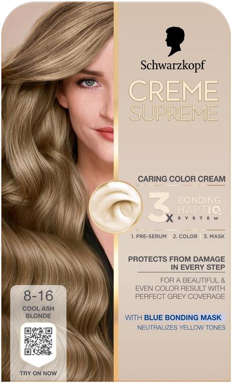 Juuksevärv Creme Supreme 8-16 Cool Ash Blonde