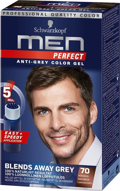 Schwarzkopf Men Perfect 70 Tummanruskea hiusväri