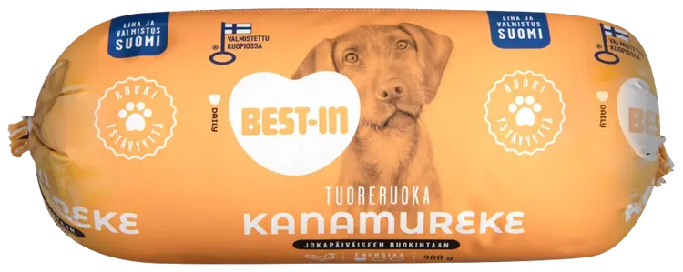 Best-In Kanamureke Koiran Tuoreruoka 900g