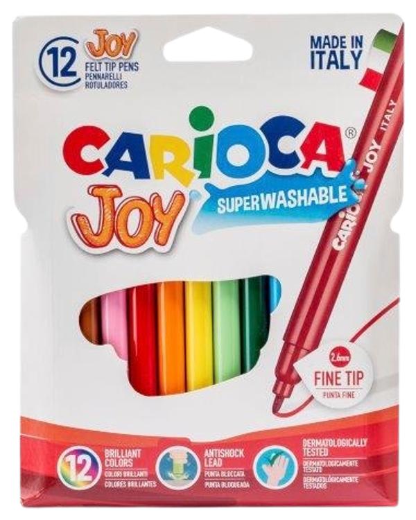 Viltpliiatsid carioca joy 12 tk blistris