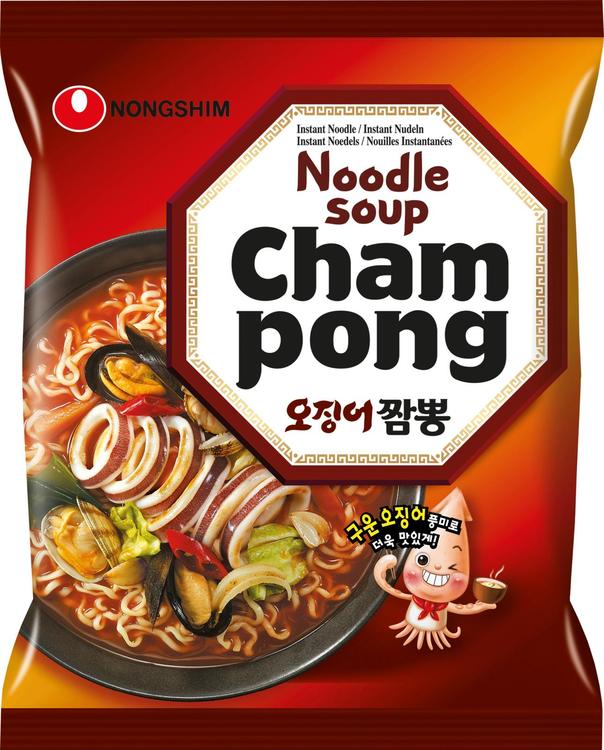 Nongshin Cham Pong Noodle Soup124g