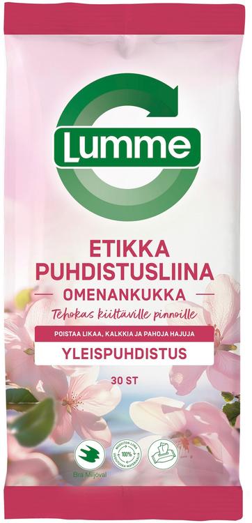 Lumme Omenankukka Etikkapuhdistusliina 30kpl