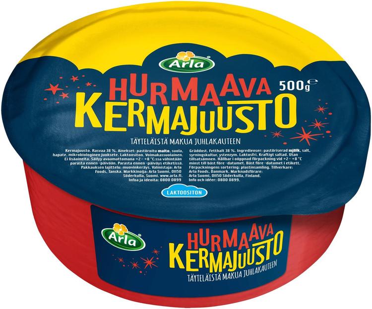 Arla Tolkuttomat Juustot Hurmaava Juhlajuusto 500g
