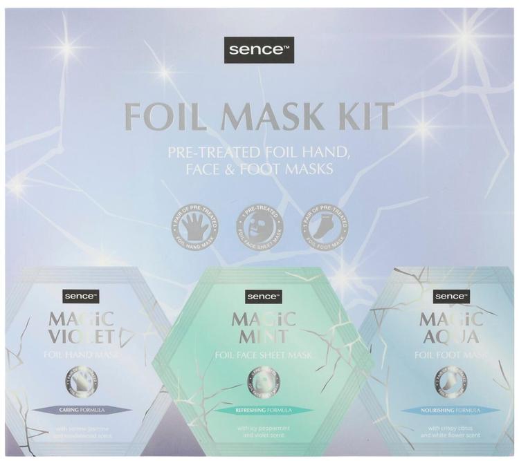 Sence Foil Mask Kit lahjapakkaus 3kpl