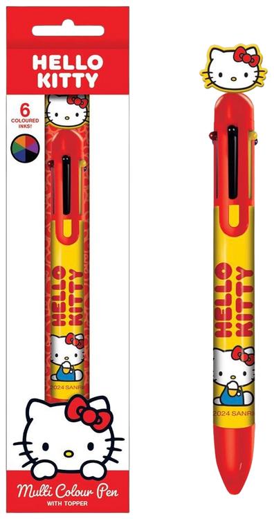 Hello Kitty (FAVOURITE THINGS) 6-värikynä