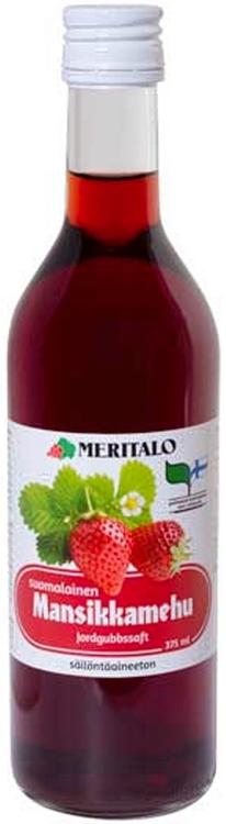 Meritalo Suomalainen Mansikkamehu 375ml