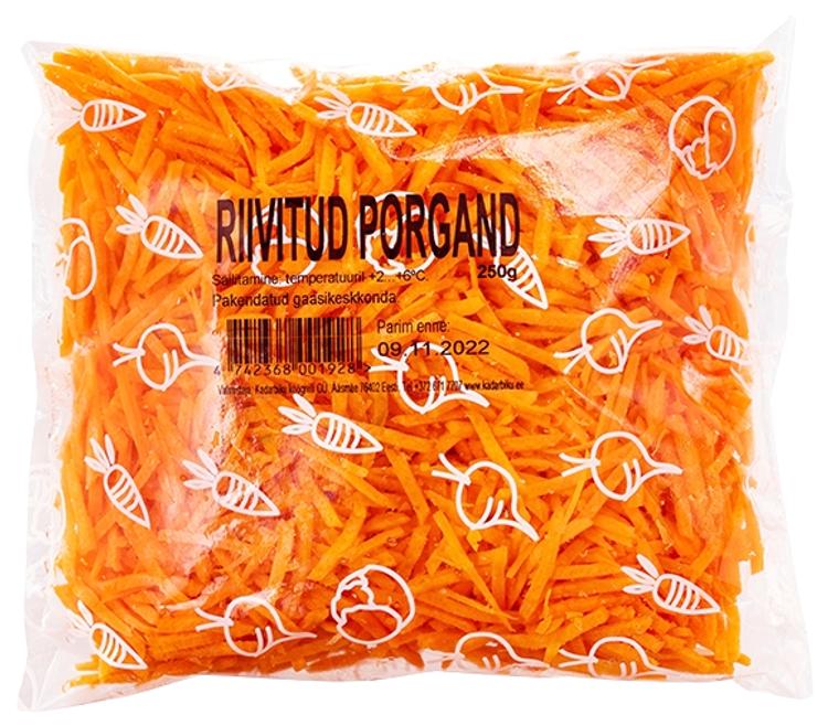 Riivitud porgand 250g