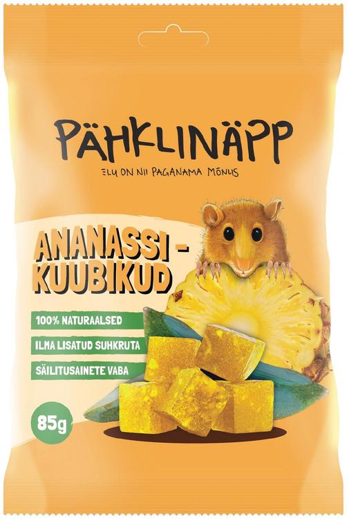 Ananassikuubikud 85 g Pähklinäpp
