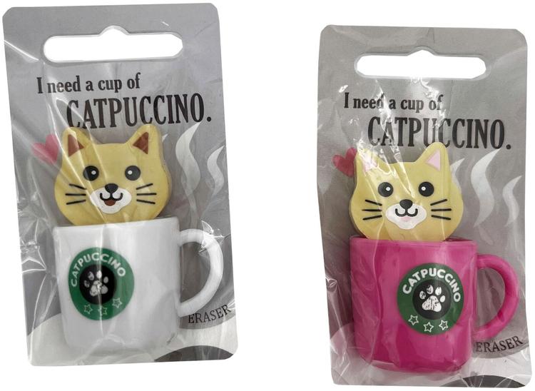 Catpuccino pyyhekumi, 2 eril.lajit.
