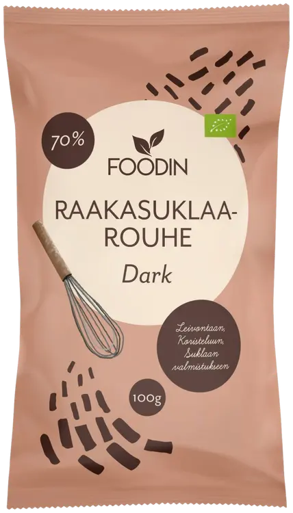 Foodin Raakasuklaamassa Dark 100g luomu