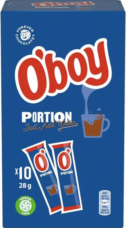 O'Boy Portion kaakaojuomajauhe 28g