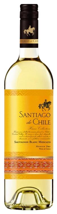 Santiago De Chile Sauvignon Blanc Moscato GT vein 13%vol 750ml