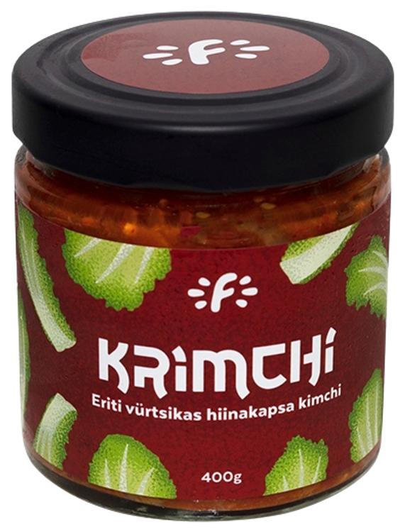 Eriti vürtsikas hiinakapsa kimchi 400g