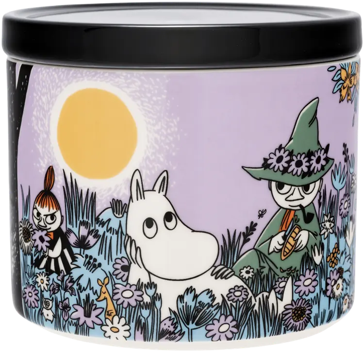 Moomin Arabia Sydänystävät keksipurkki 0,7 L