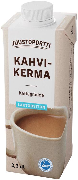 Juustoportti kahvikerma 10 % 3,3 dl laktoositon