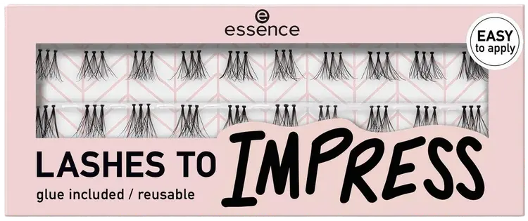 essence LASHES TO IMPRESS 07 bundled single lashes 20 st