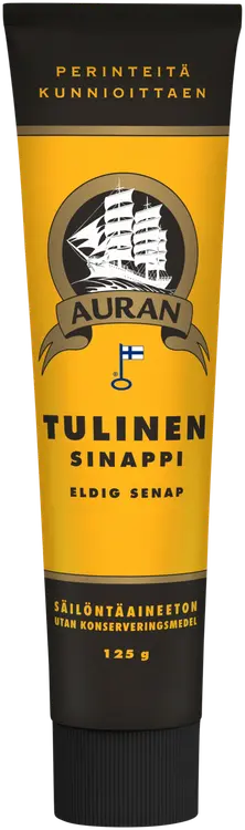 Auran Tulinen sinappi 125g