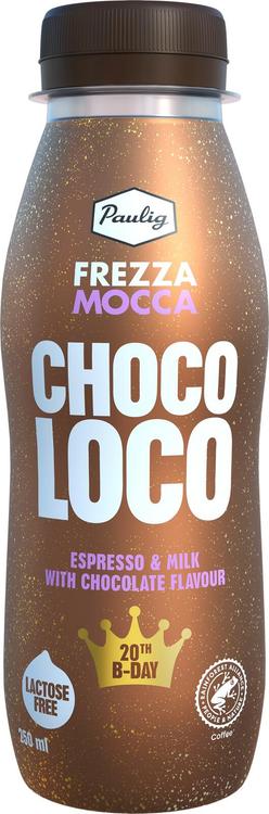 Frezza Mocca Choco Loco 250ml laktoositon maitokahvijuoma suklainen maku