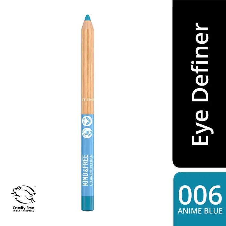 Rimmel Kind & Free Paint it Your Way Eye Liner 1,1 g 006 Anime Blue silmänrajauskynä